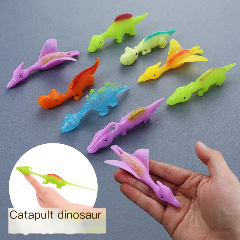 Creative Dinosaur Finger Slingshot Toy