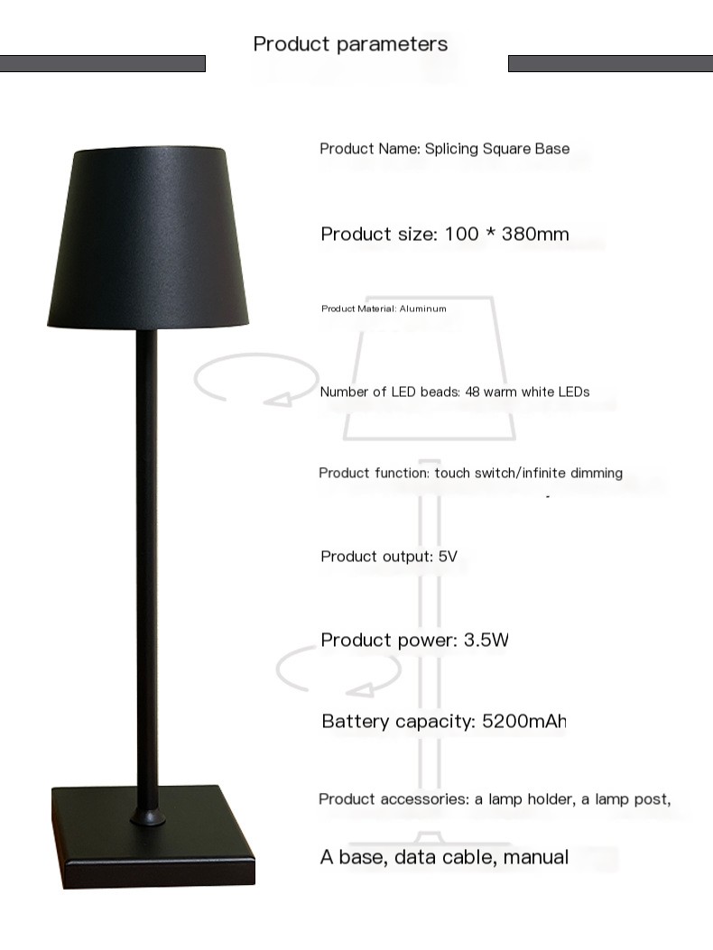 LED Retro Table Lamp