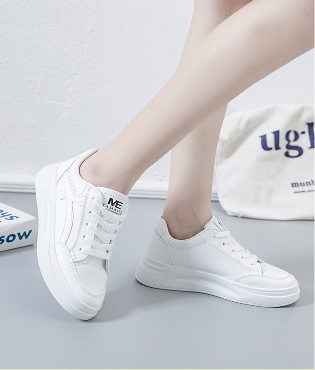 Comfortable white sneakers