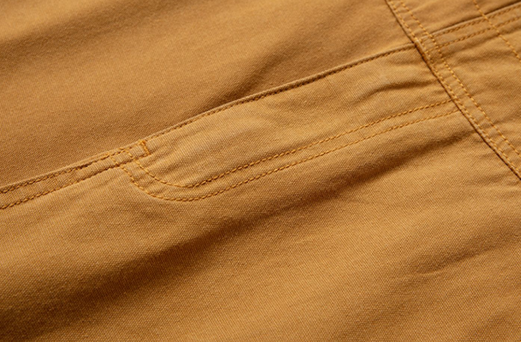 Zipper Pocket Suspender Trousers 7