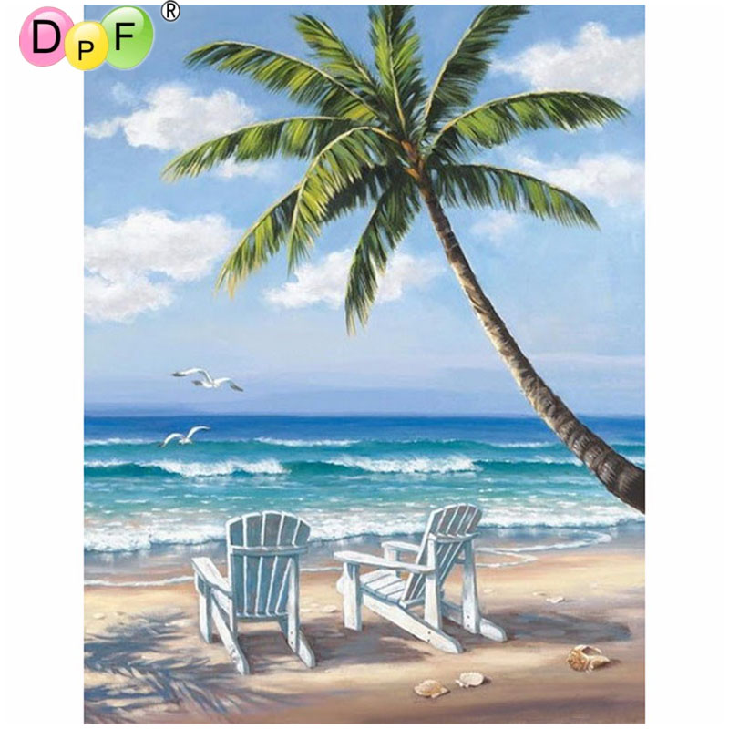 Seaside Landscape Diamond Painting