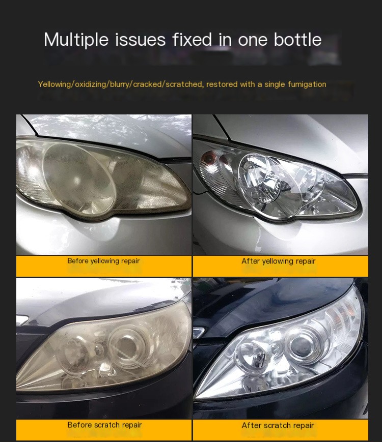 Car Headlight Refurbishment Cleaning Tool Kit - Image 3