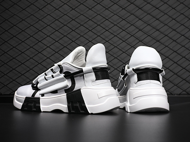 White Black Daddy Shoes