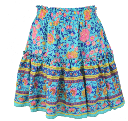 Printed Half Skirt Image 2
