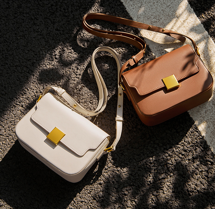 Leather Crossbody Bag Front