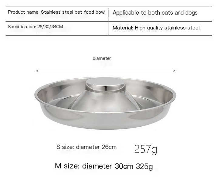 Stainless Steel Dog Bowl