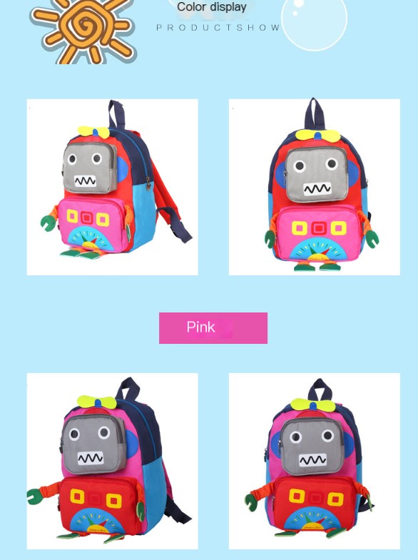 Red children's backpack