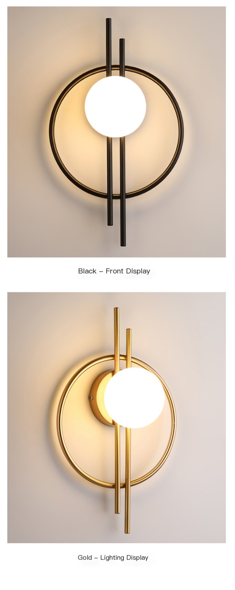 Light Luxury Wall Lamp Image 4