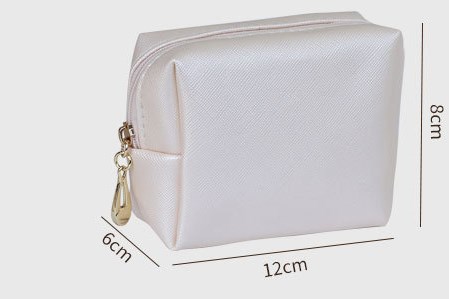 Mini PU Shell Makeup Bag