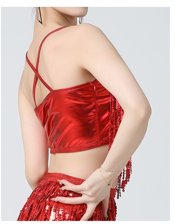 Sling Tassel Dancing Dress Image 3