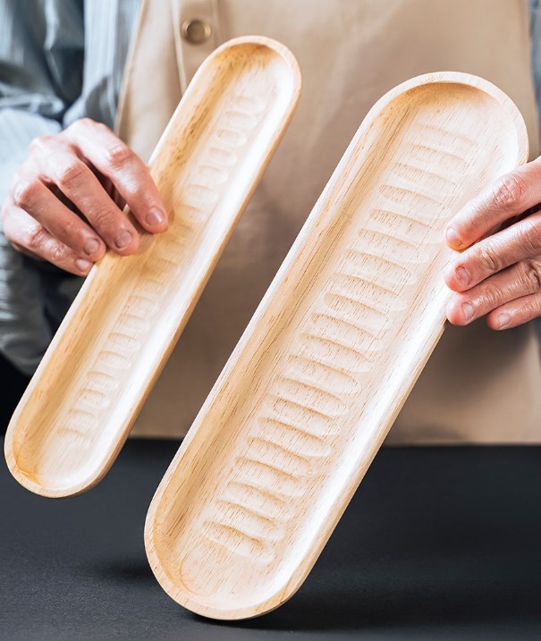 Wooden Fruit Plate Style 3