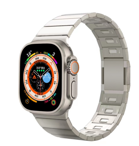 Trendy Titanium Bracelet - Titanium Color