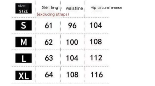 Denim Suspender Skirt