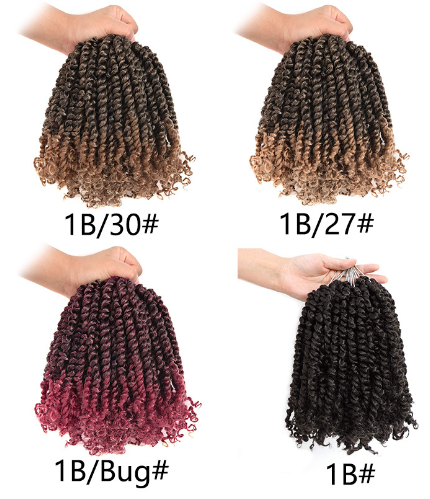 Jerry curl crochet hair extension
