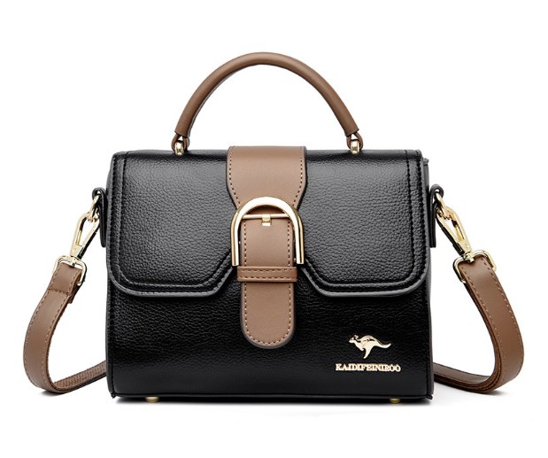 Retro Small Square Bag - Black