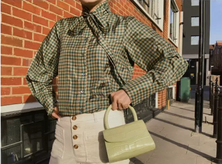 Crocodile Texture Handbag