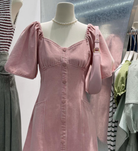 Vintage Dress Back View