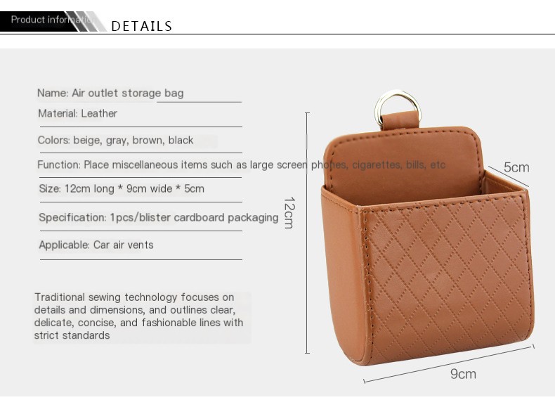 Car Storage Hanging Bag - Image 4