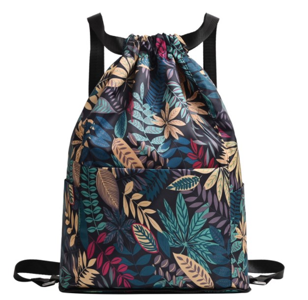 Backpack in Leaves Color