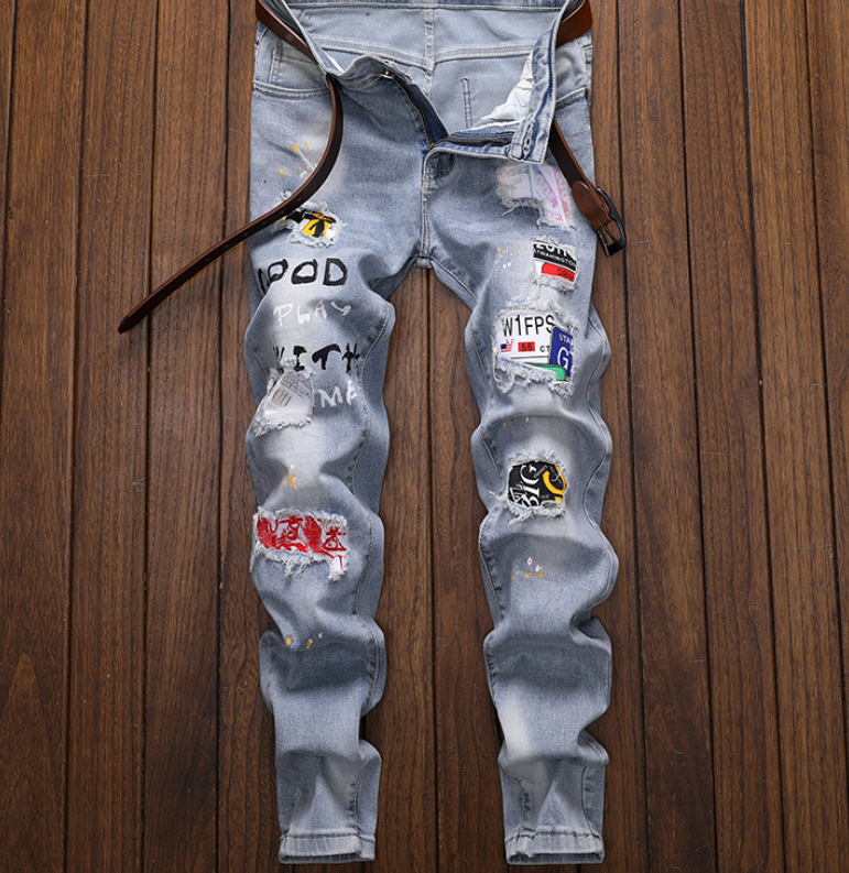 Straight Vintage Men's Jeans Image 6