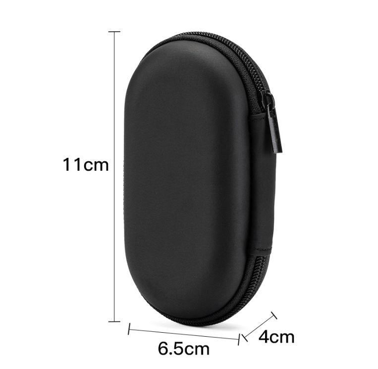 Eva bag earphone storage bag digital electronic product storage box mobile hard disk box power cable zipper bag