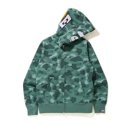 Close-up of Camouflage Jacket Details