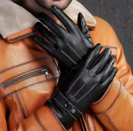 Leather Gloves Image 2