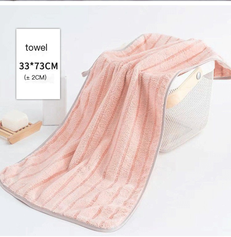 Coral Velvet Towel - Blue