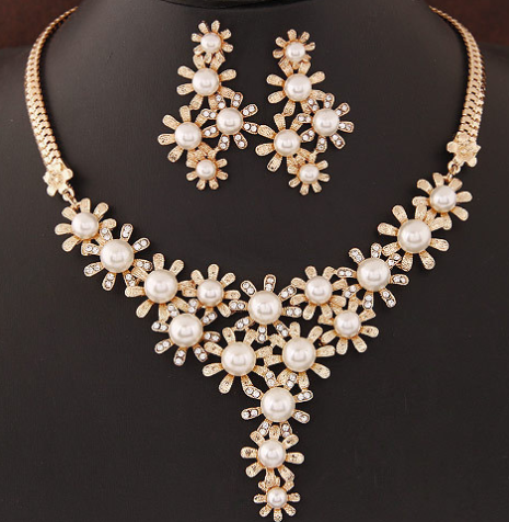 Fashion Earrings and Necklace Set