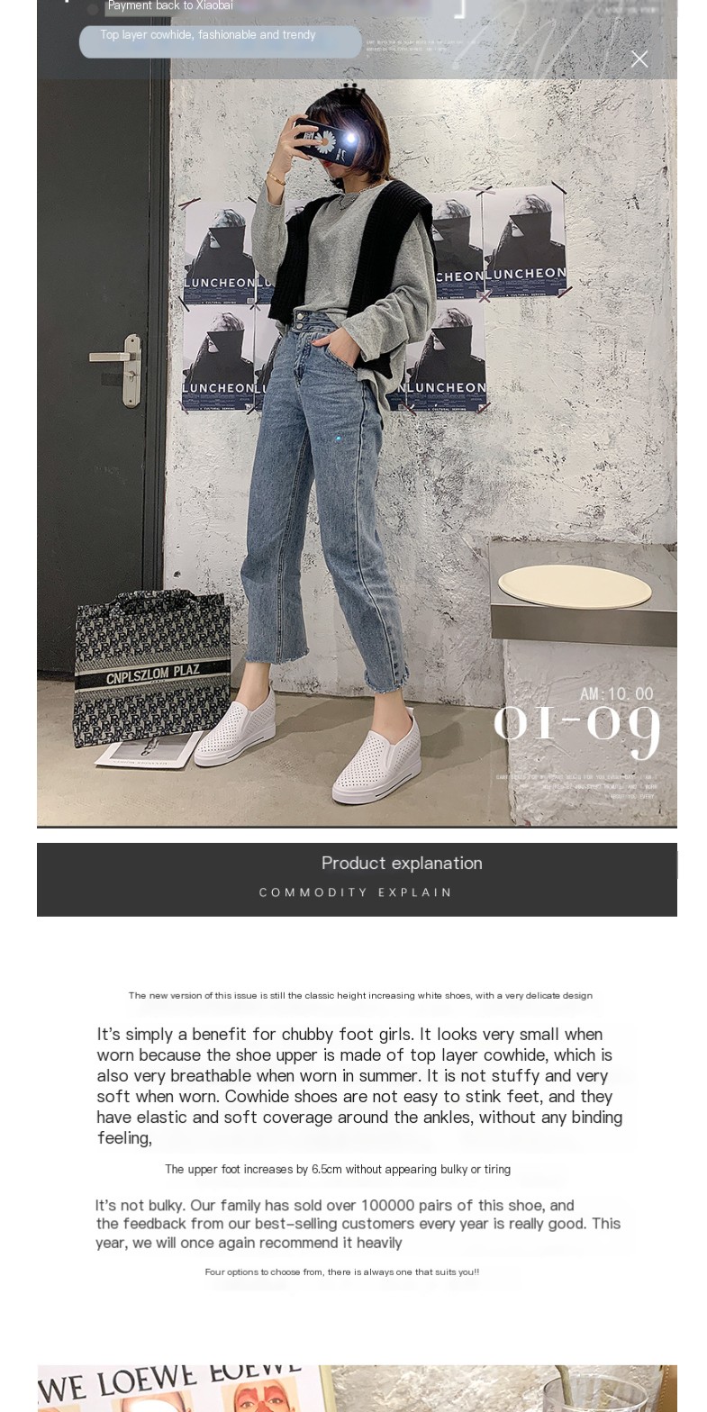 Casual Women’s Shoes - White