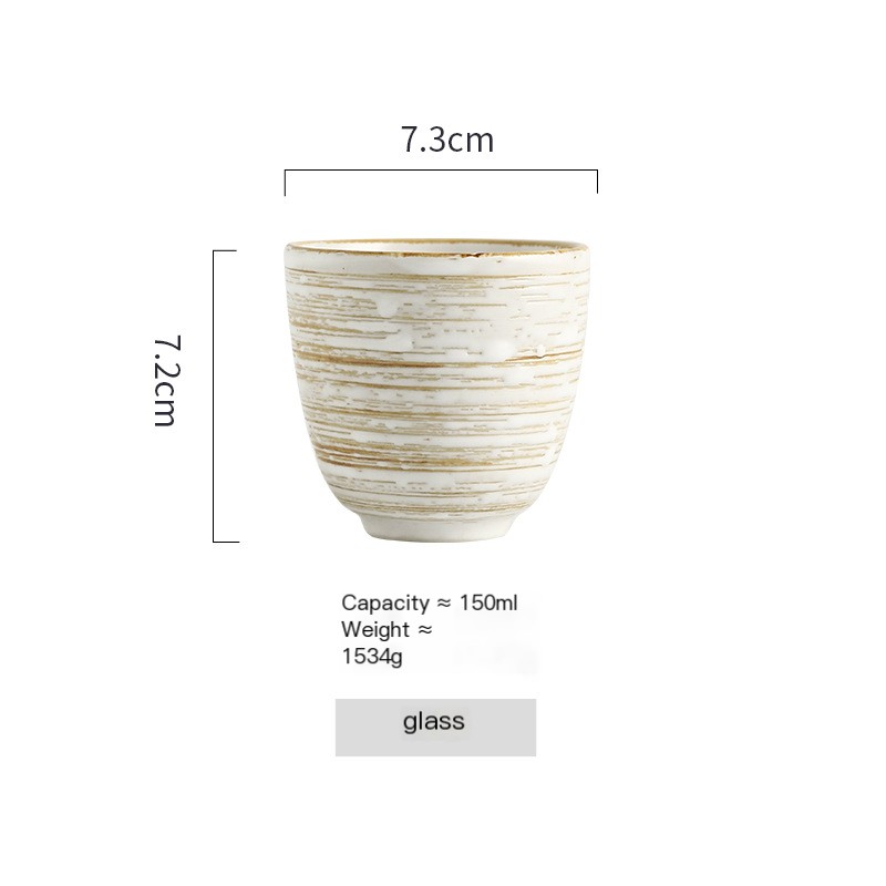 Painted Quaint Canteen Ceramic Rice Bowl