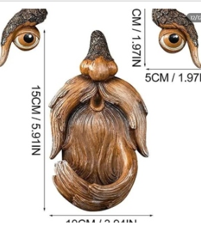 Tree Elf Bird Feeder Garden Decor