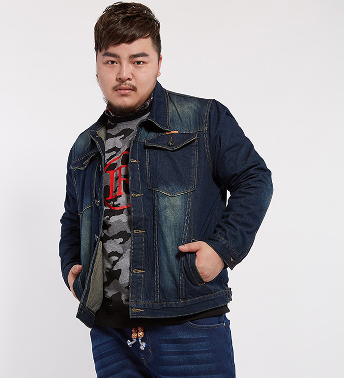 Men's Denim Jacket Side View