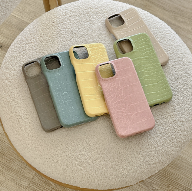 Pattern Leather Phone Case