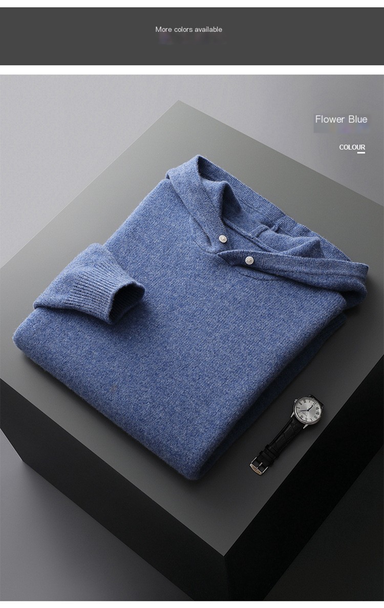 RIVERSTONE MERINO WOOL HOODIE