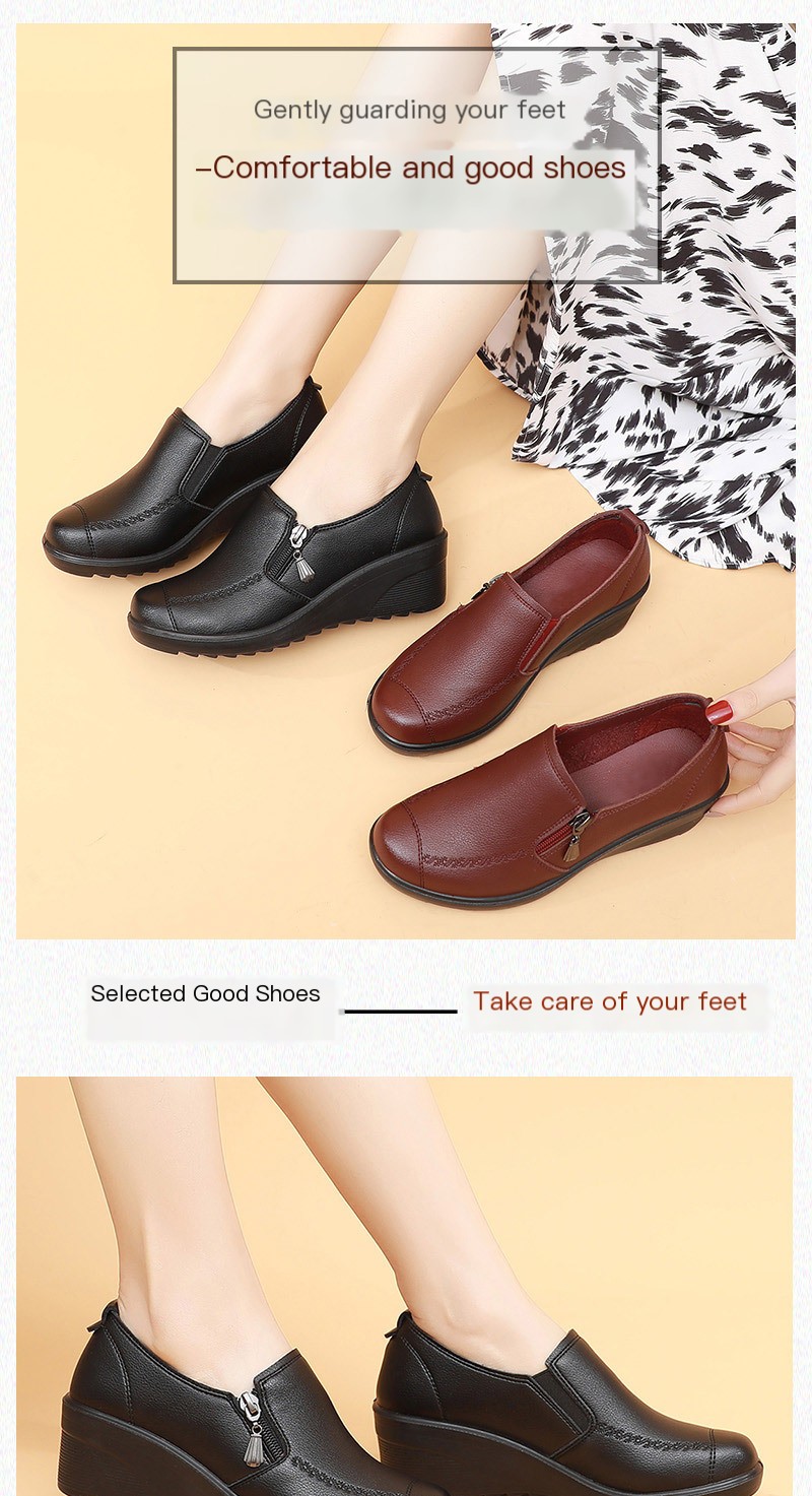 Spring Autumn Ladies Shoes Red