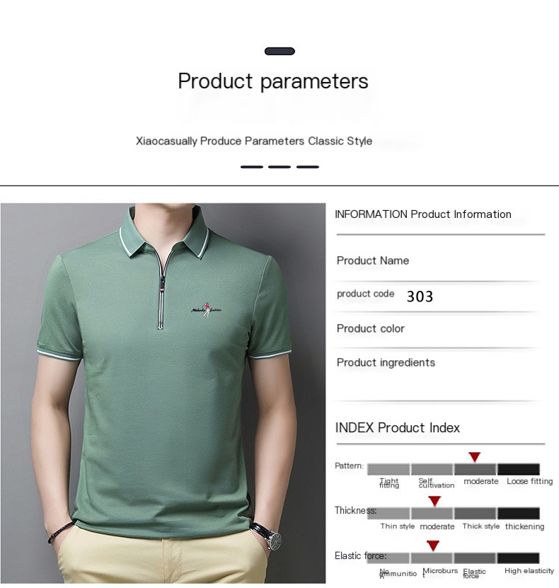 Polo T-shirt Black