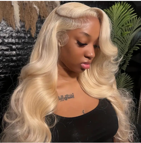 Medium Mixed Blonde Long Curly Hair