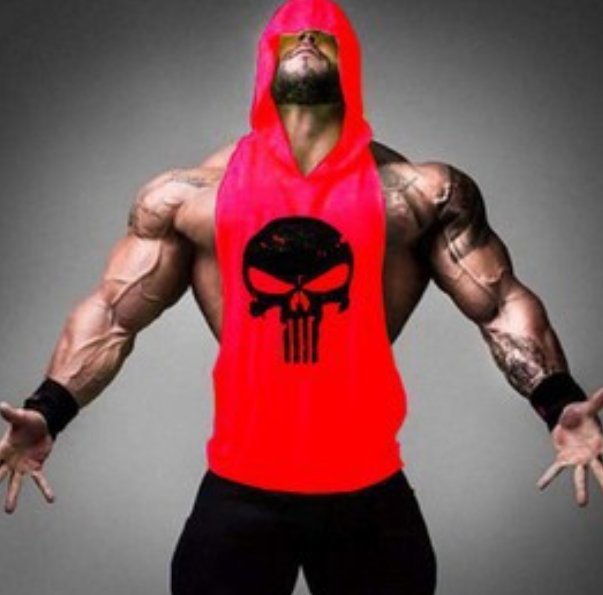 Hooded Skull Tank Top 3