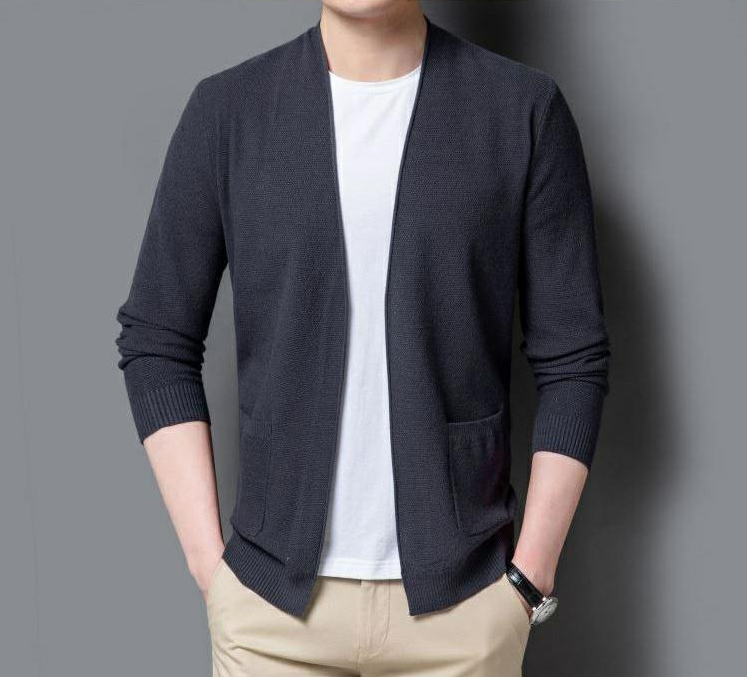 Basic Men's Cardigan