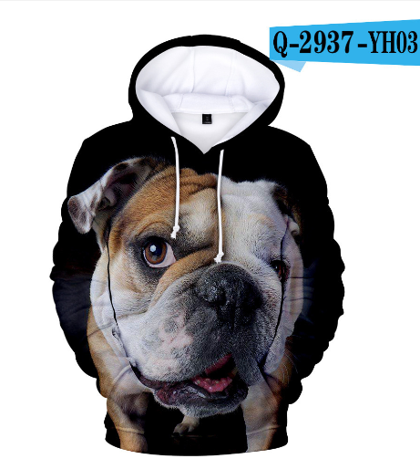 3D Animal Print Hoodie 2