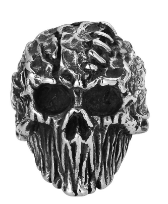 Ornaments Mummy Skull Ring Image 1
