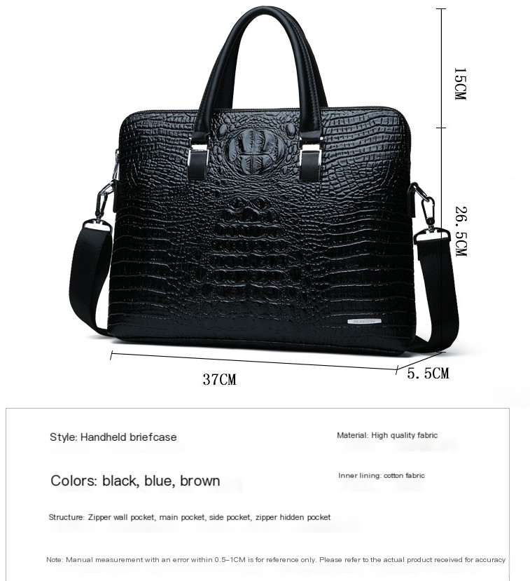 Crocodile Handbag Image 9