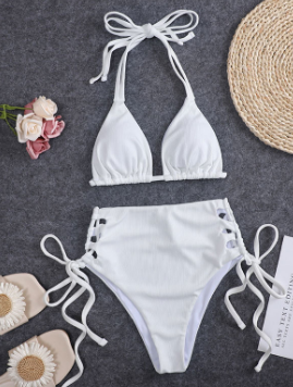 Halter Neck Two-Piece Set Image 3