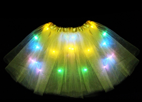 LED Ballet Skirt Yellow