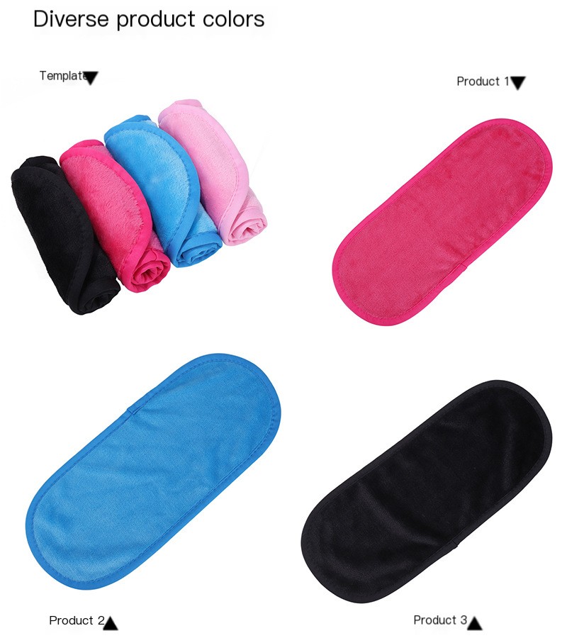 Black Face Towel Image 4