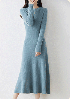 Wool Dress Front View