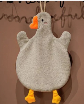Quirky Goose Hand Towel - Your Charming Kitchen Companion image
