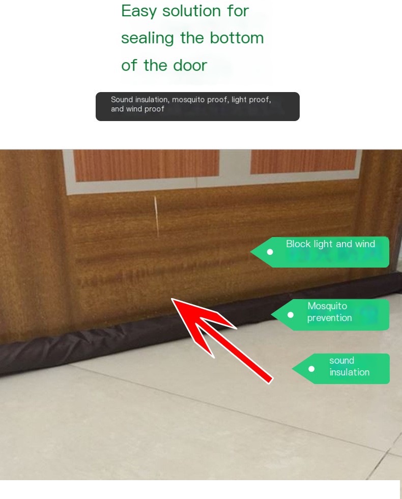 Door Draft Stopper Image 1