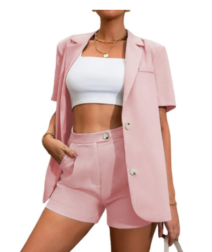 WOLFF Sommer-Blazer und Shorts-Set Bild 3